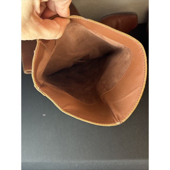 Women's Sam Edelman Cesar Brandy Leather Tall Boots, 10M - Picture 9 of 12